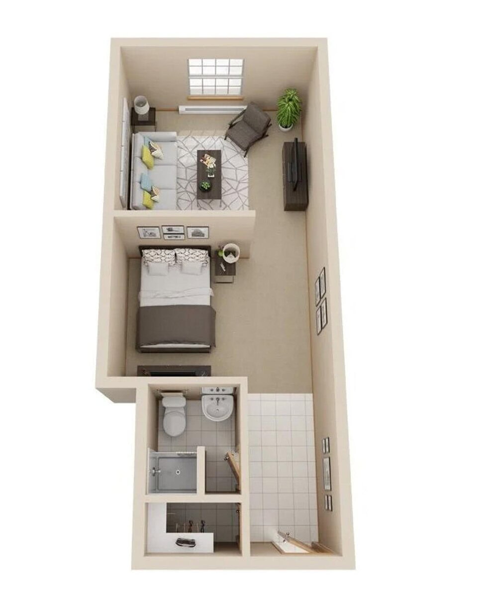 Ash 1 Bedroom 1 Bathroom - Better Living At Liberty Court